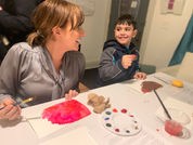 Erin and Mohammad art