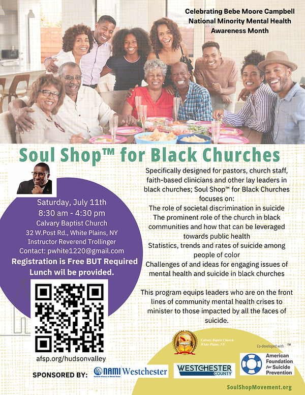 Soul Shop for Black Churches July 11th Honoring Bebe Moore Campbell NMH Month.png