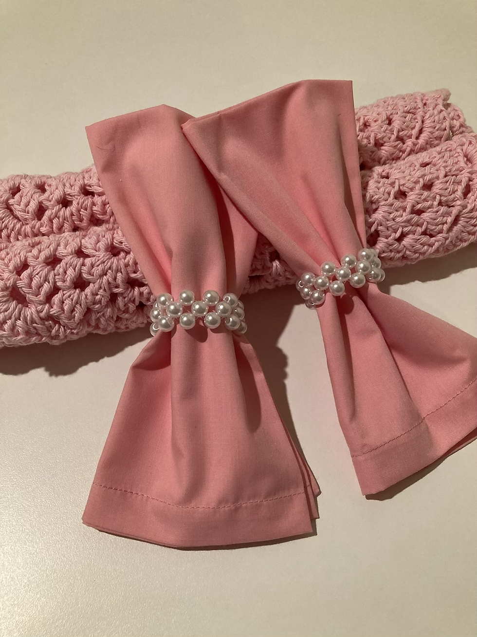 Thumbnail: Ring Napkin Pearl