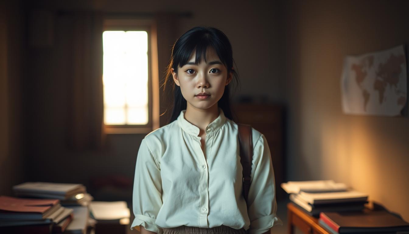 华裔女学生经济压力
