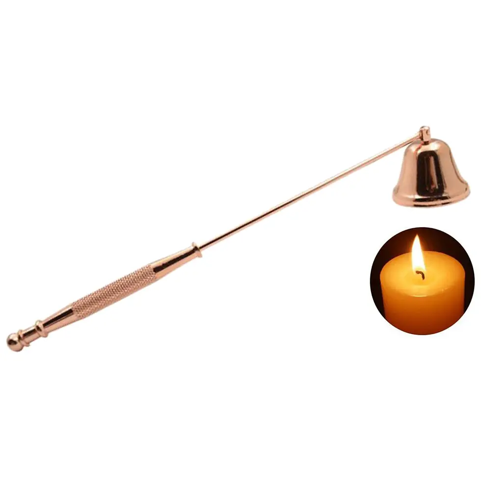 candle care - snuffer - bronze