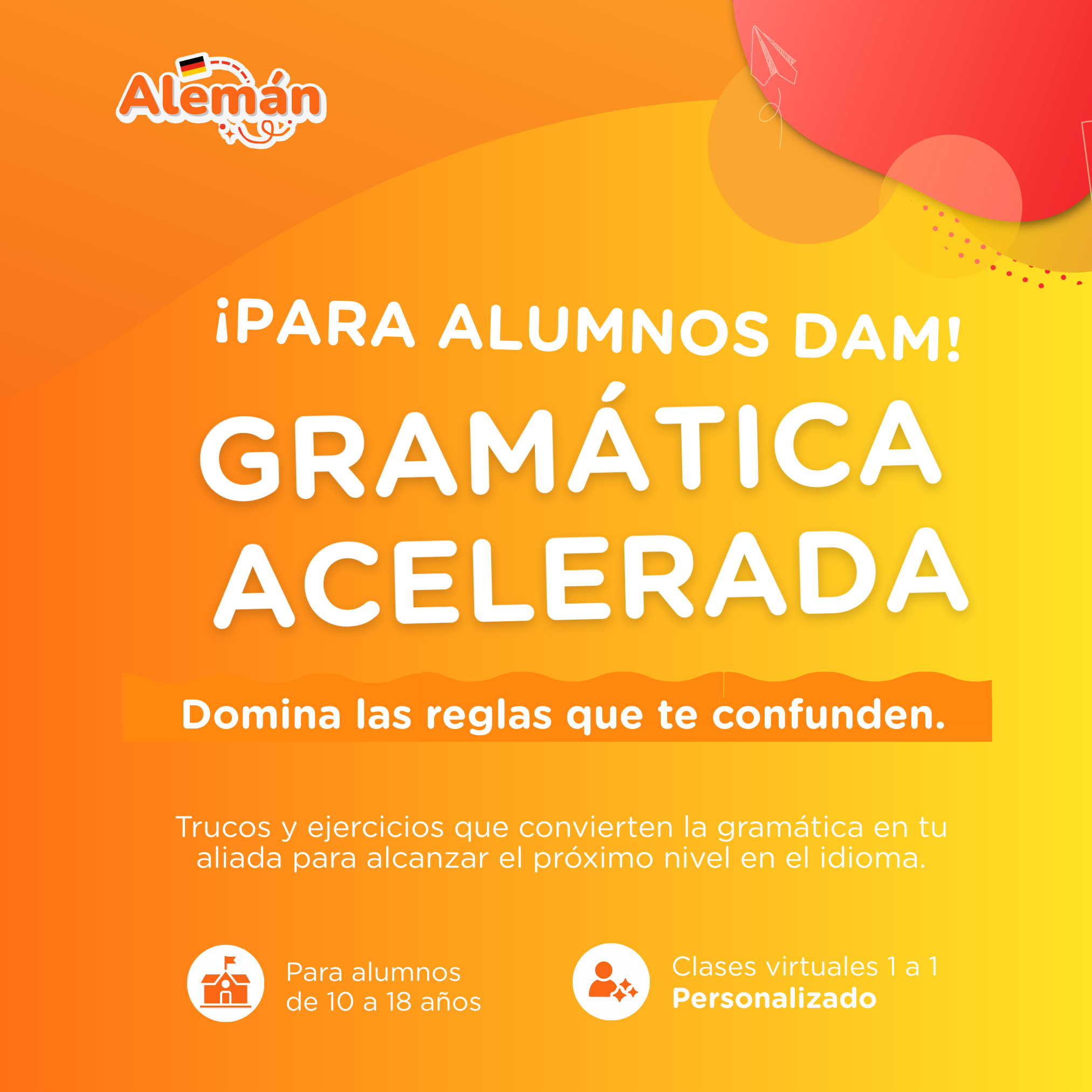 Gramatica acelerada para alumnos avanzados