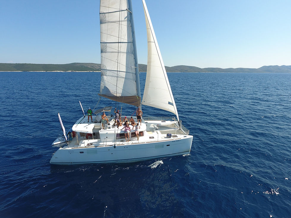 KAT Lagoon, Skippertrainings, Kroatien