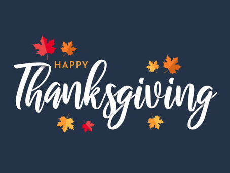 Happy Thanksgiving!