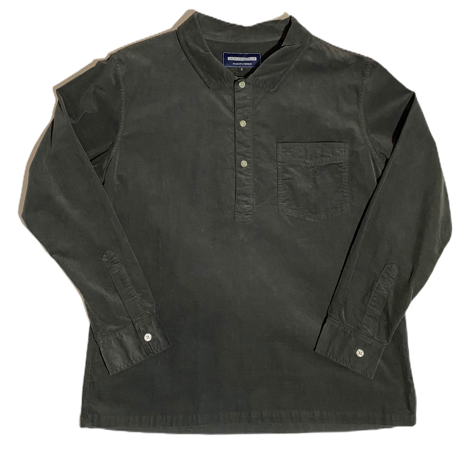 LAUNCH BASIC TRADE / FLAT COLLAR PULLOVER SHIRTS