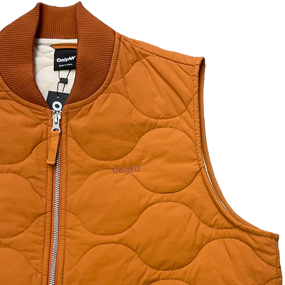 【ONLY NY】FULTON QUILTED VEST（Lサイズ） Only NY / Fulton Quilted Vest | 12STADIUM
