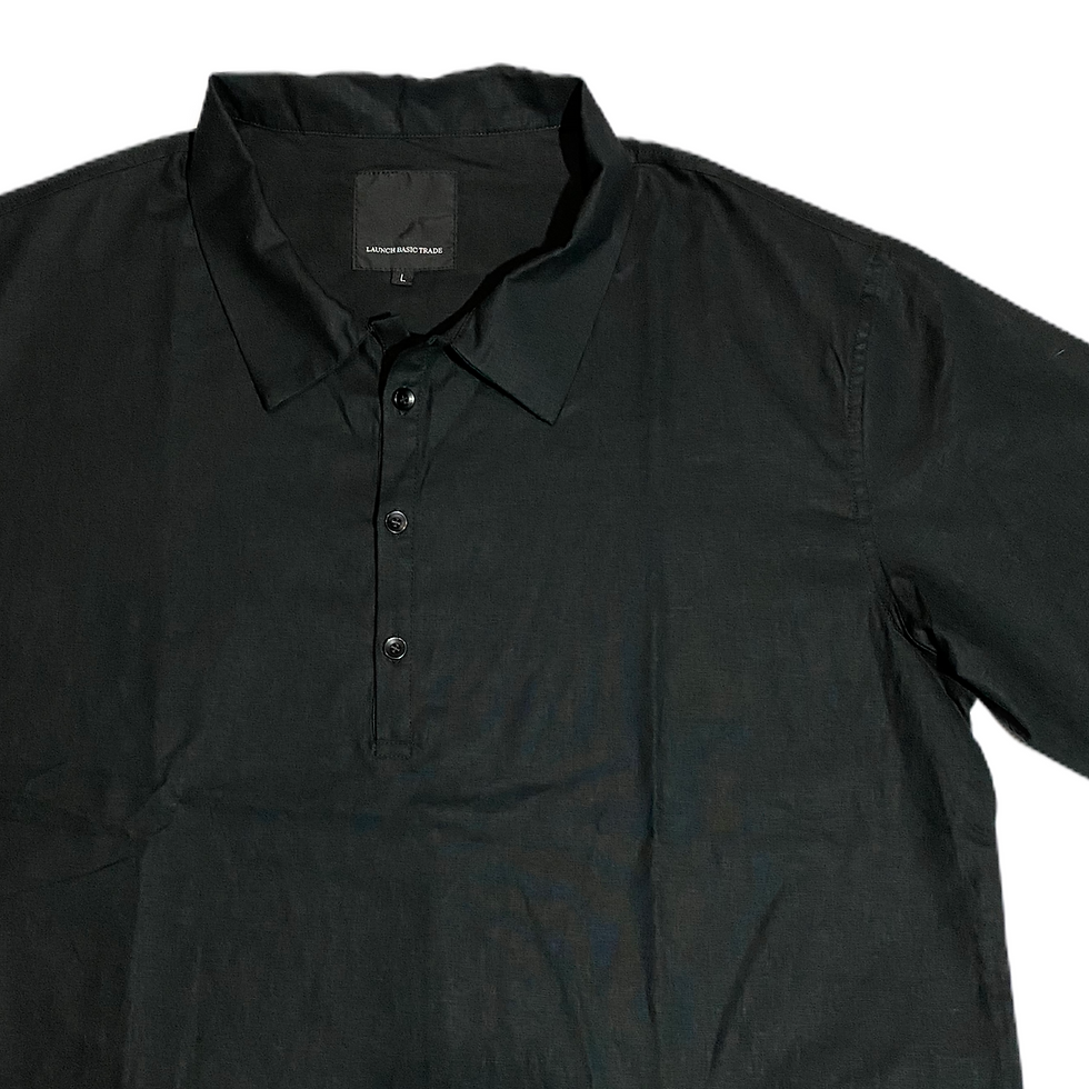 サムネイル： LAUNCH BASIC TRADE / LINEN WIDE SHIRTS
