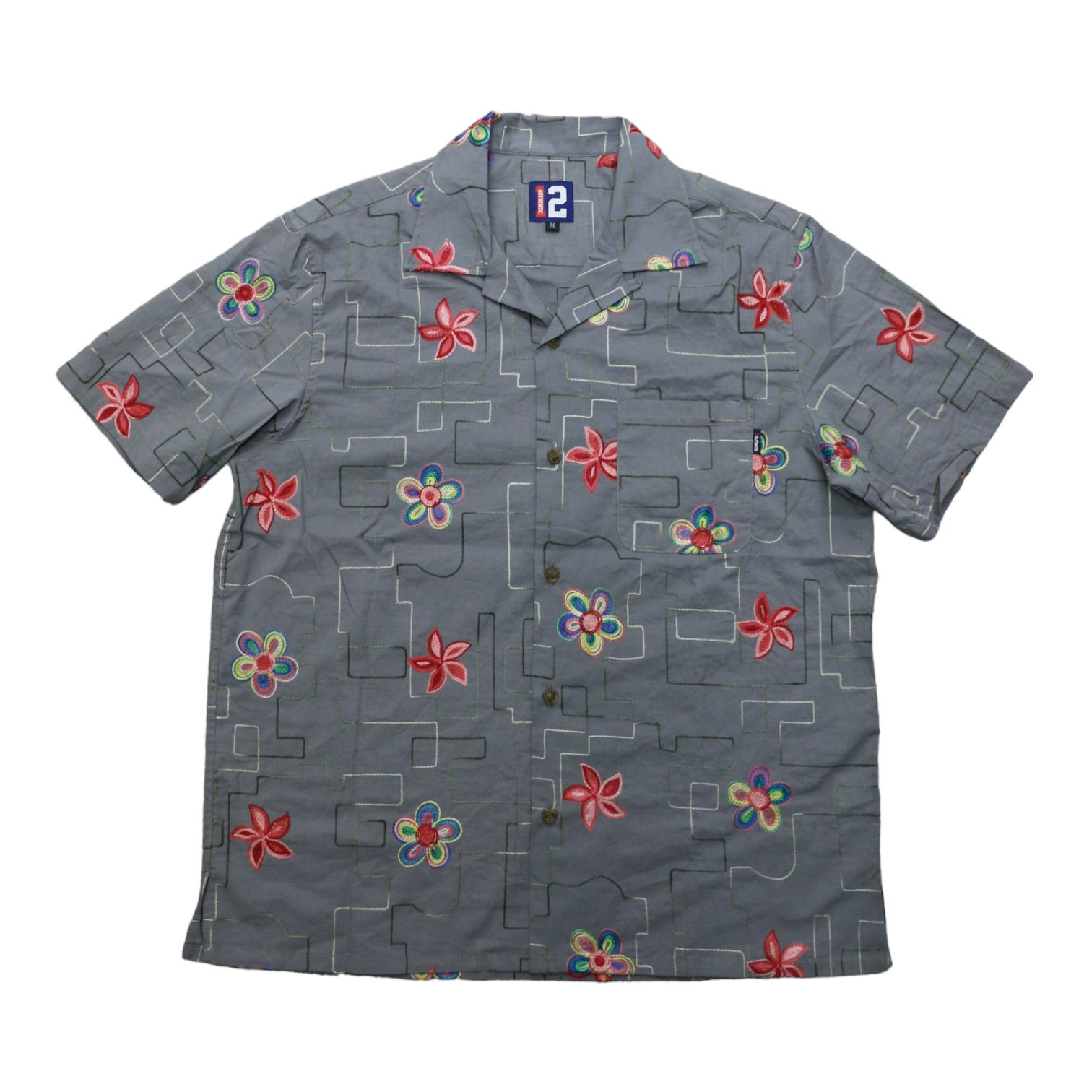 12AUTHENTIC / 12 Maze Chain Stitch Shirt