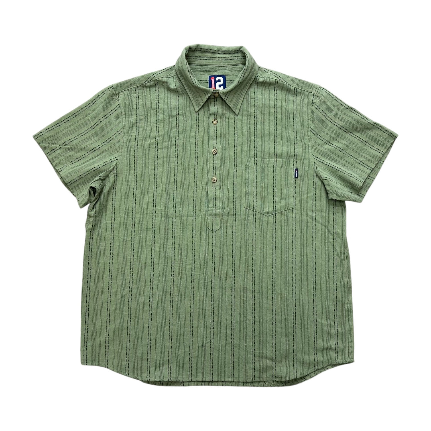 12AUTHENTIC / 12 Hemp Cotton Jinbei Pullover Shirt