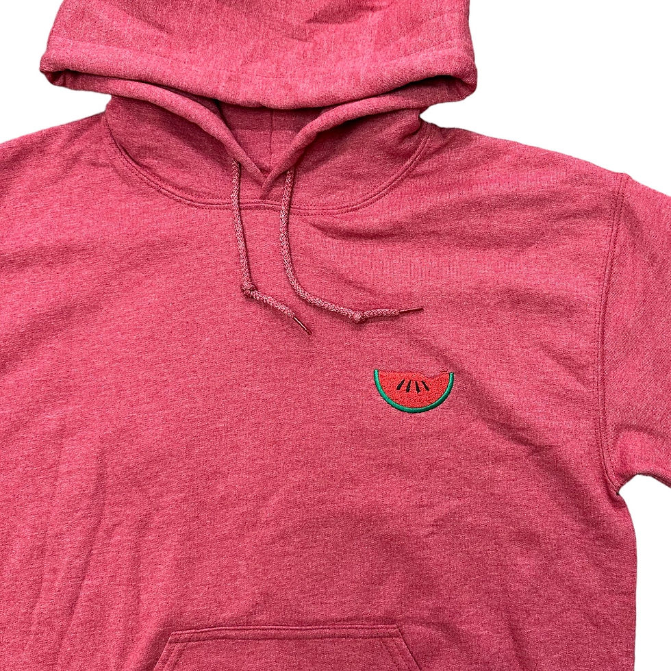 サムネイル： WATERMELONISM / Embroidered Big Logo Hoody