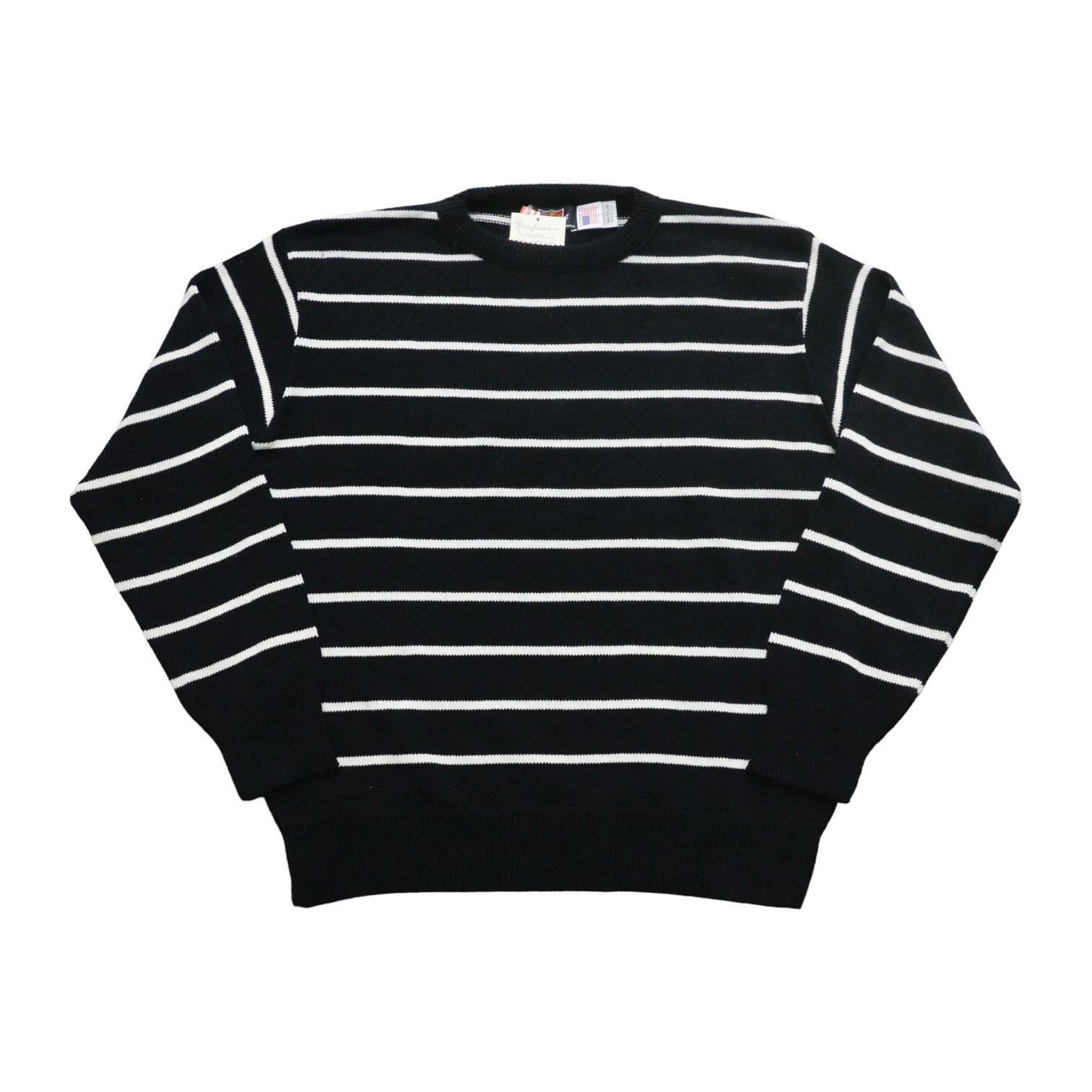 Binghamton / Cotton Knit Stripe Crew