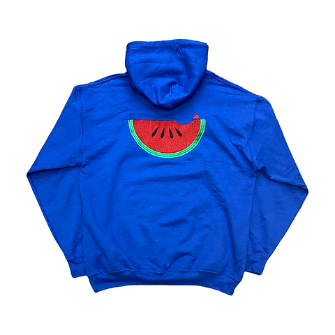 WATERMELONISM / Embroidered Big Logo Hoody | 12STADIUM