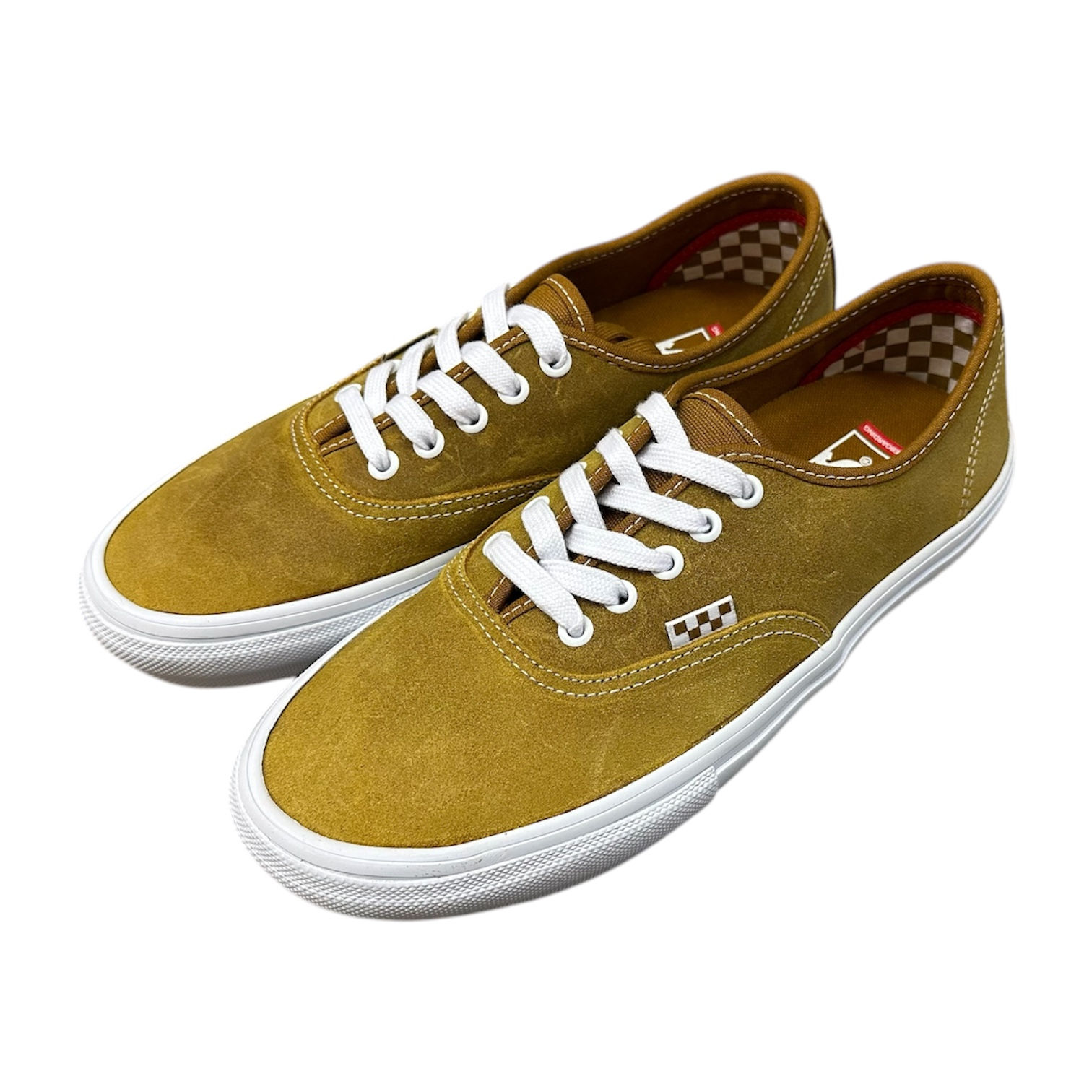 VANS / Skate Authentic -Leather Golden Brown - 