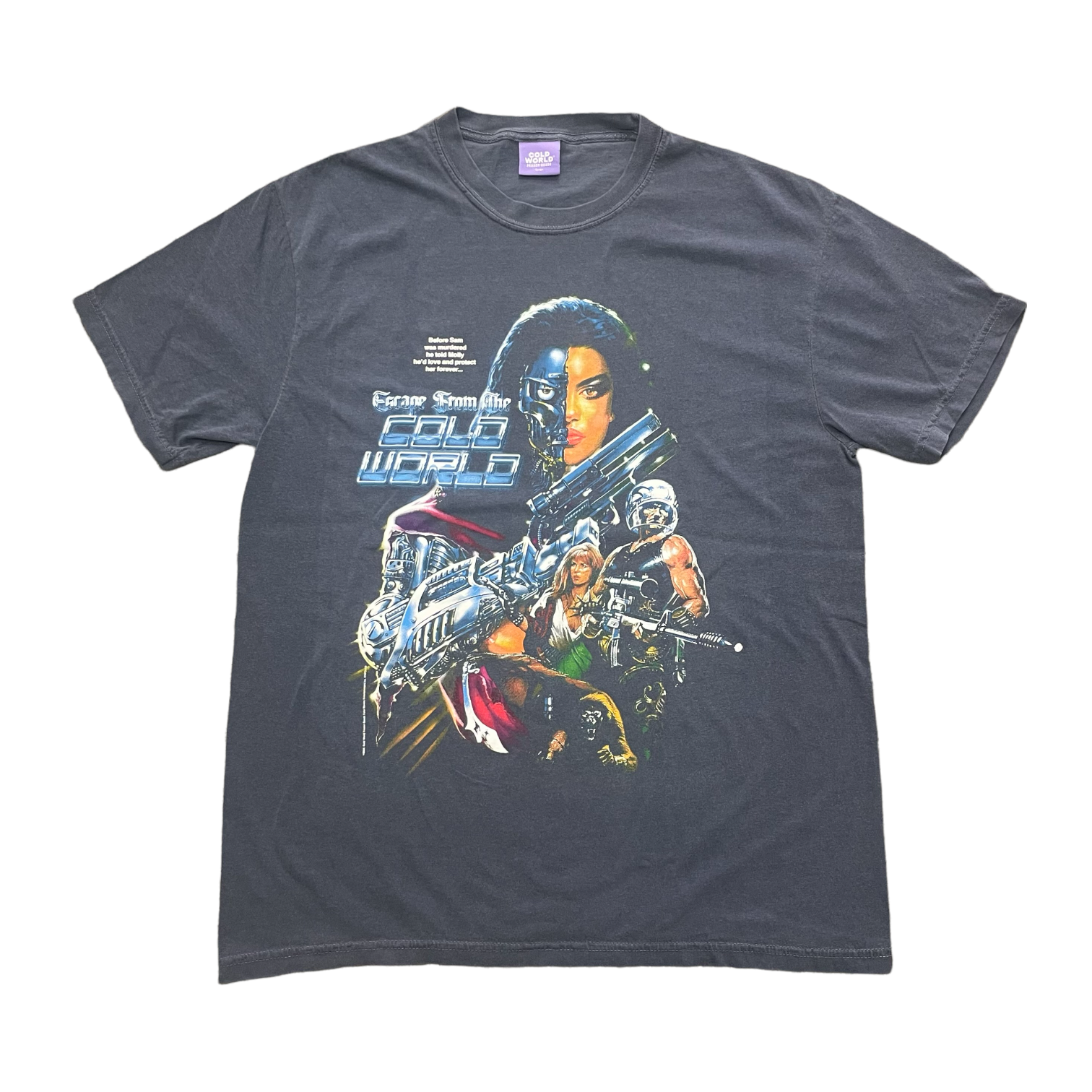 Cold World Frozen Goods / ESCAPE FROM THE COLD WORLD T-Shirt