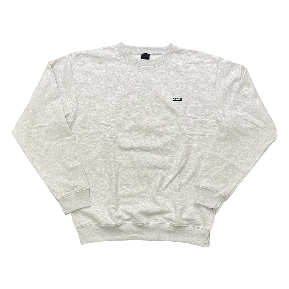 Only NY / Block Logo Crewneck