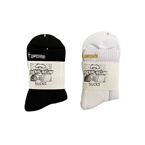Fucking Awesome / Cross Quarter Socks | 12STADIUM