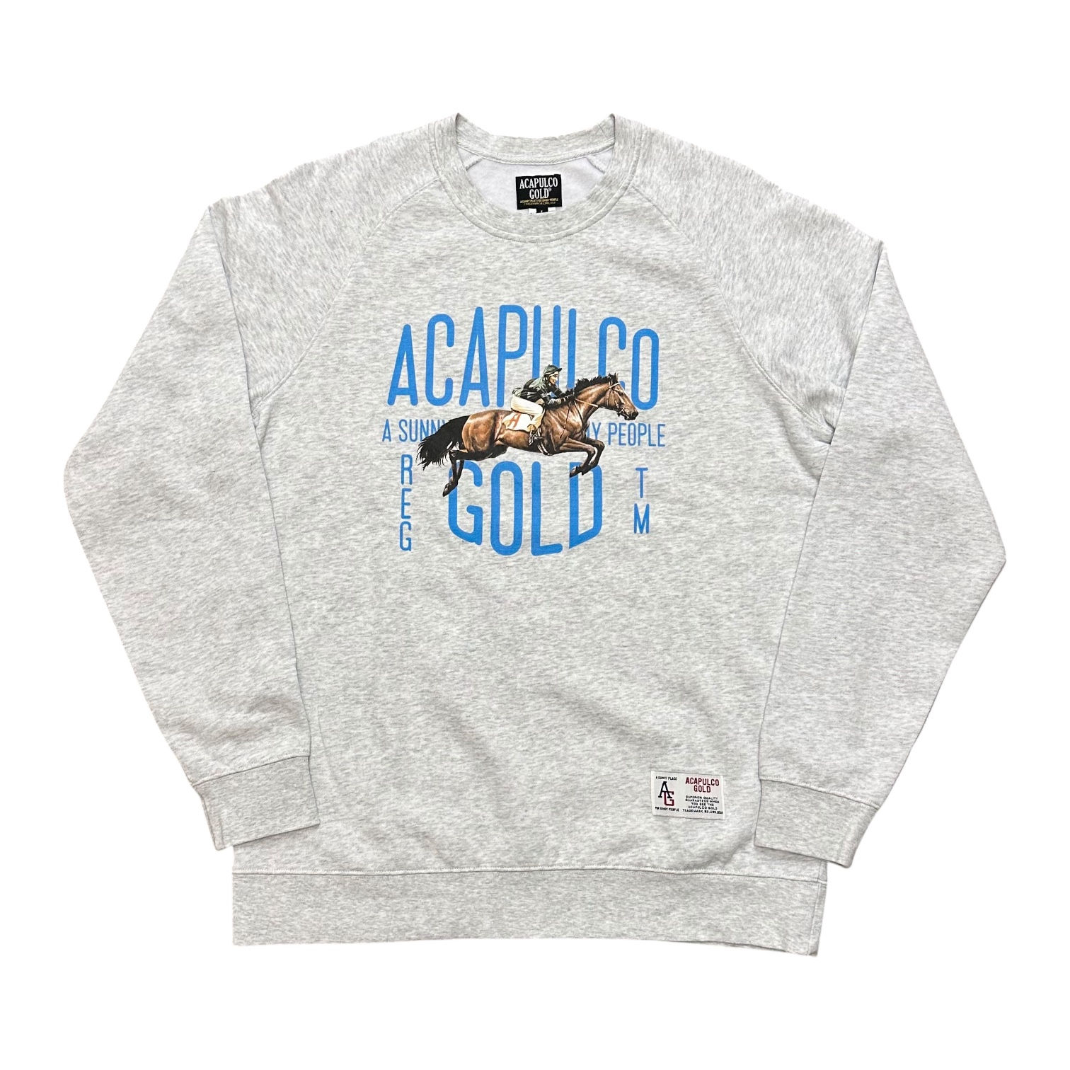 Acapulco Gold / Horse Race Raglan Crew Sweatshirt