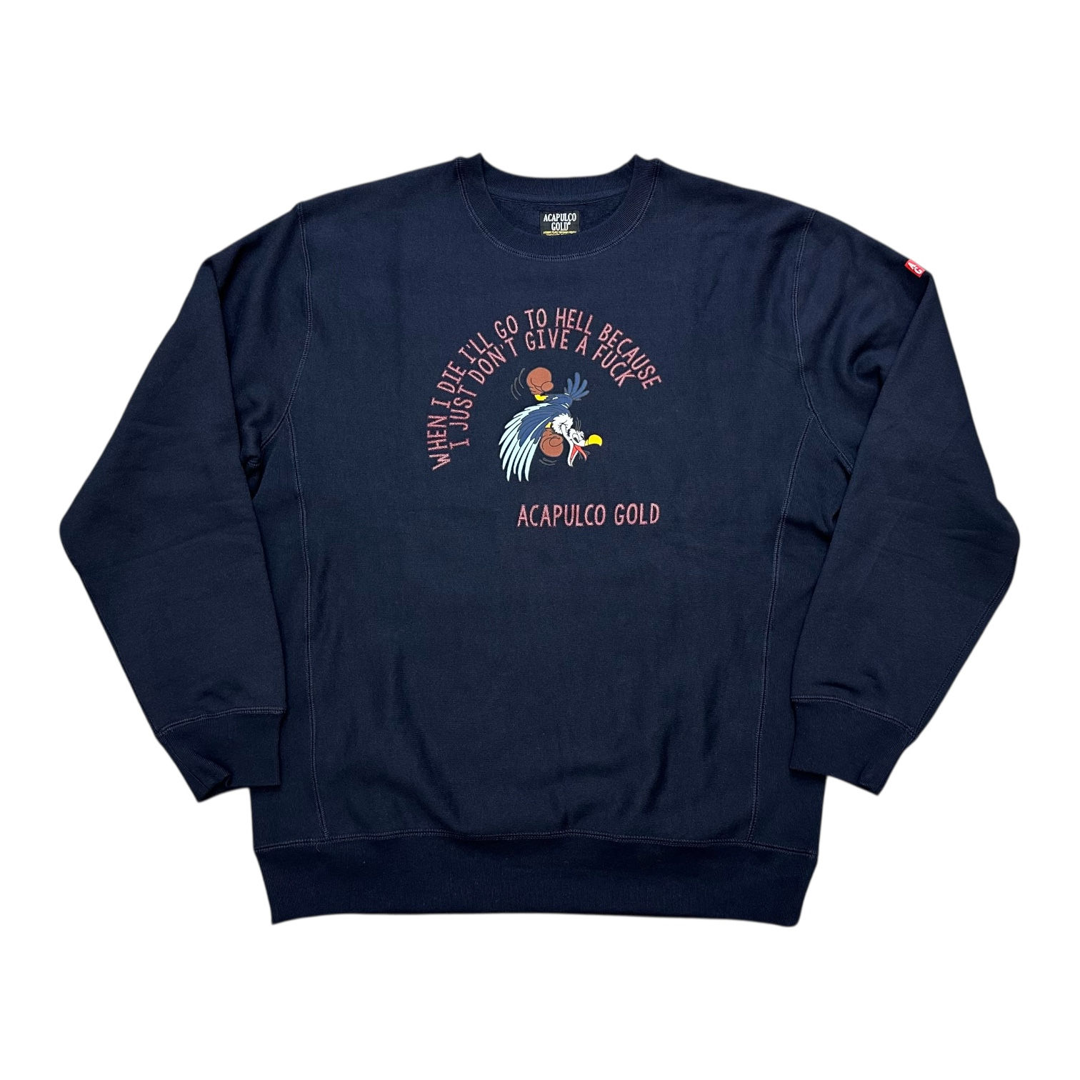 Acaplco Gold / DGAF Crewneck Sweatshirt