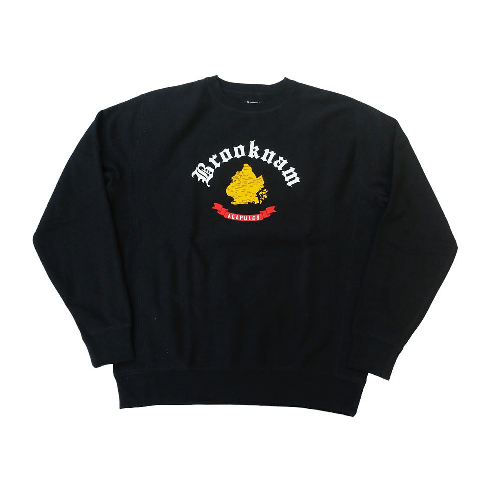 ACAPULCO GOLD / Brooknam Crewneck Sweat Shirt
