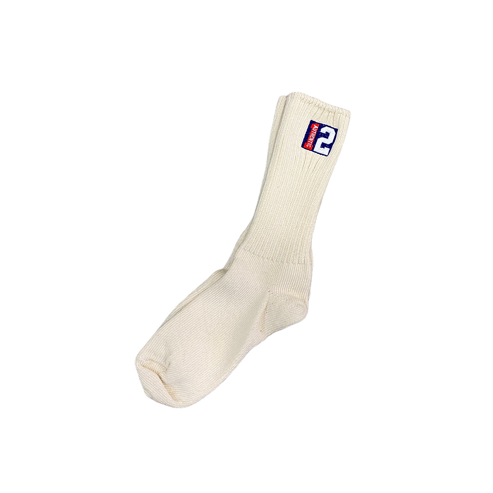 サムネイル： 12AUTHENTIC / Organic Cotton Crew Socks