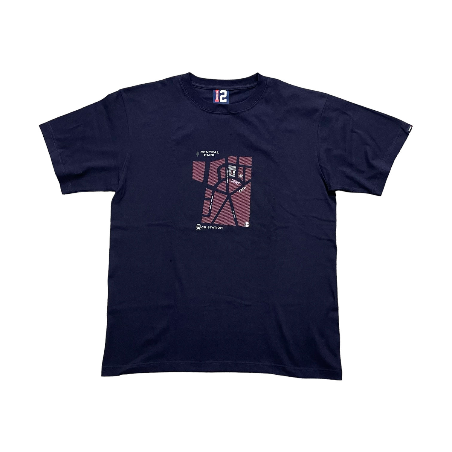 12AUTHENTIC / 12 Maps T-Shirt