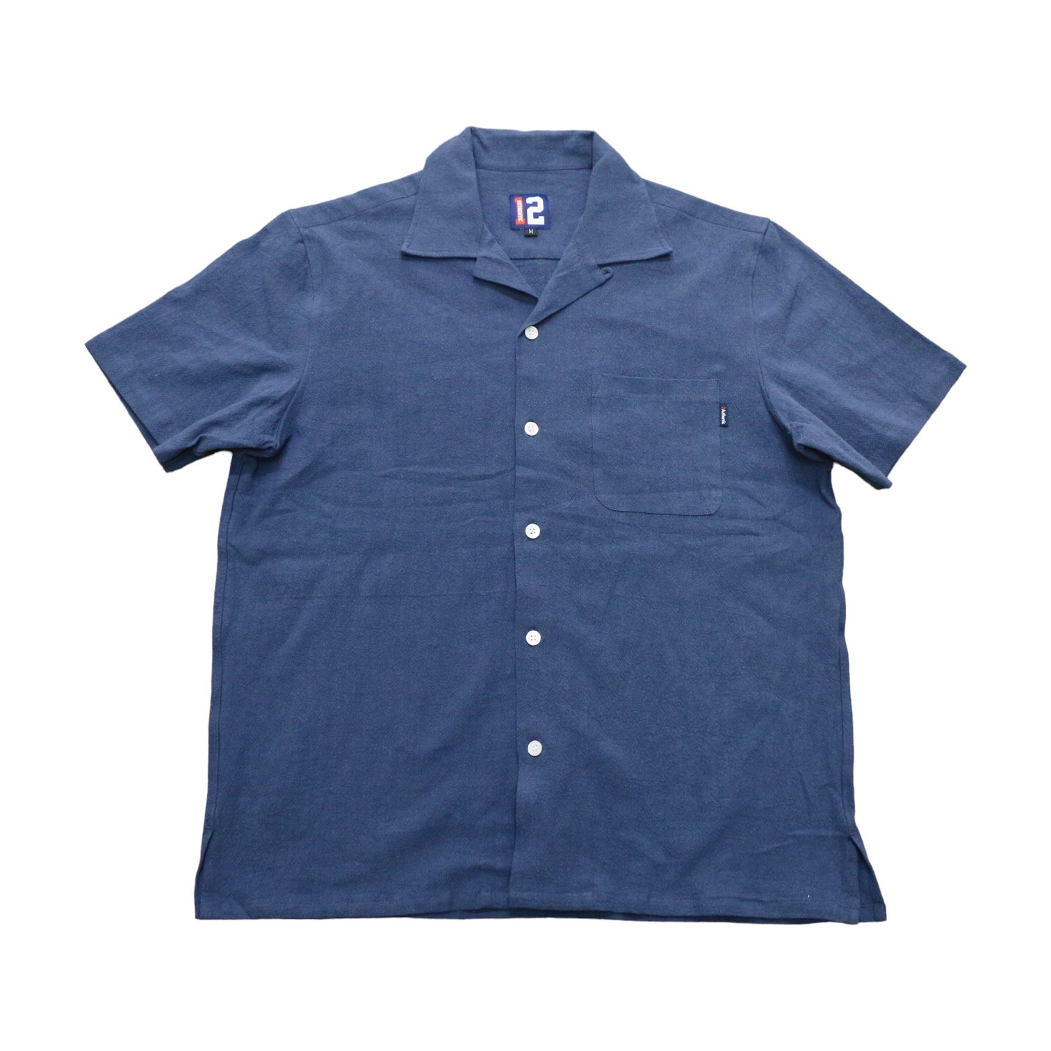 12AUTHENTIC / 12 Linen Seersucker Shirt
