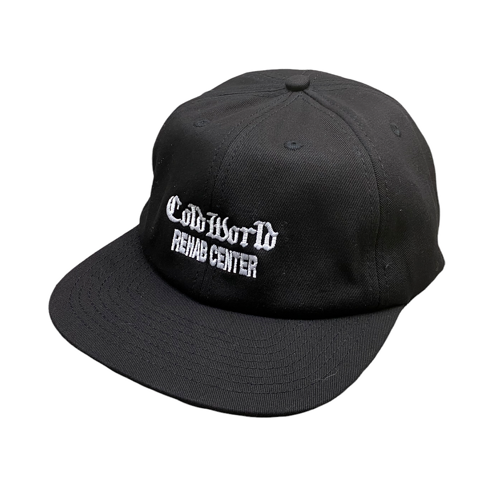 Cold World Frozen Goods / REHAB 6 Panel Hat