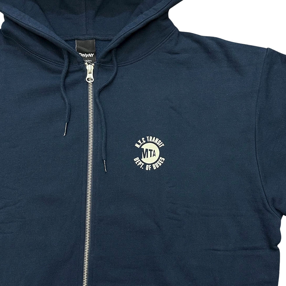 サムネイル： Only NY - MTA Collection - / MTA Bus Divisions Zip Hoodie