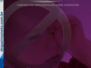 Junho violeta o mês do CERATOCONE