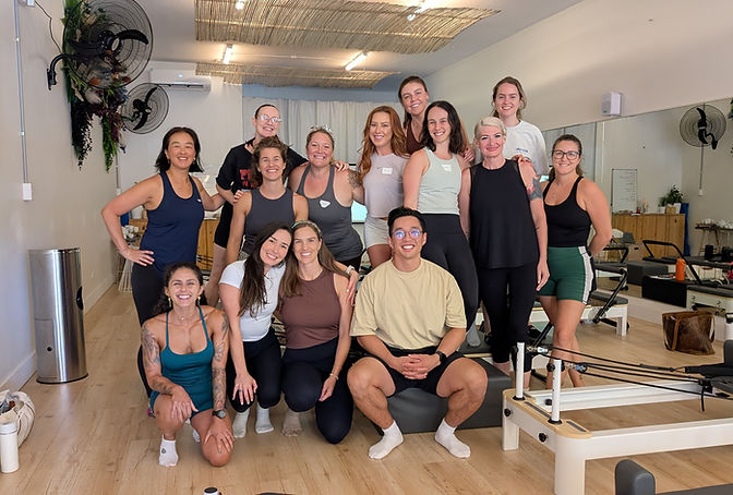 team photo of Strength and Pilates Physiotherapy