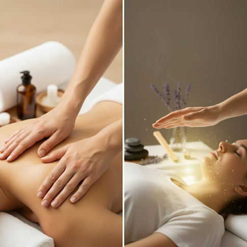 Massage vs. Reiki: Which Therapy Is Right for You?