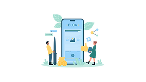 design blog website by wix mentor