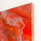 Thumbnail: Abstract Orange Fluid Acrylic Deep Edged Canvas