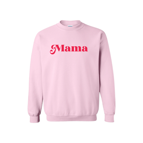 PINK + RED MAMA CREWNECK | Daisy + crew