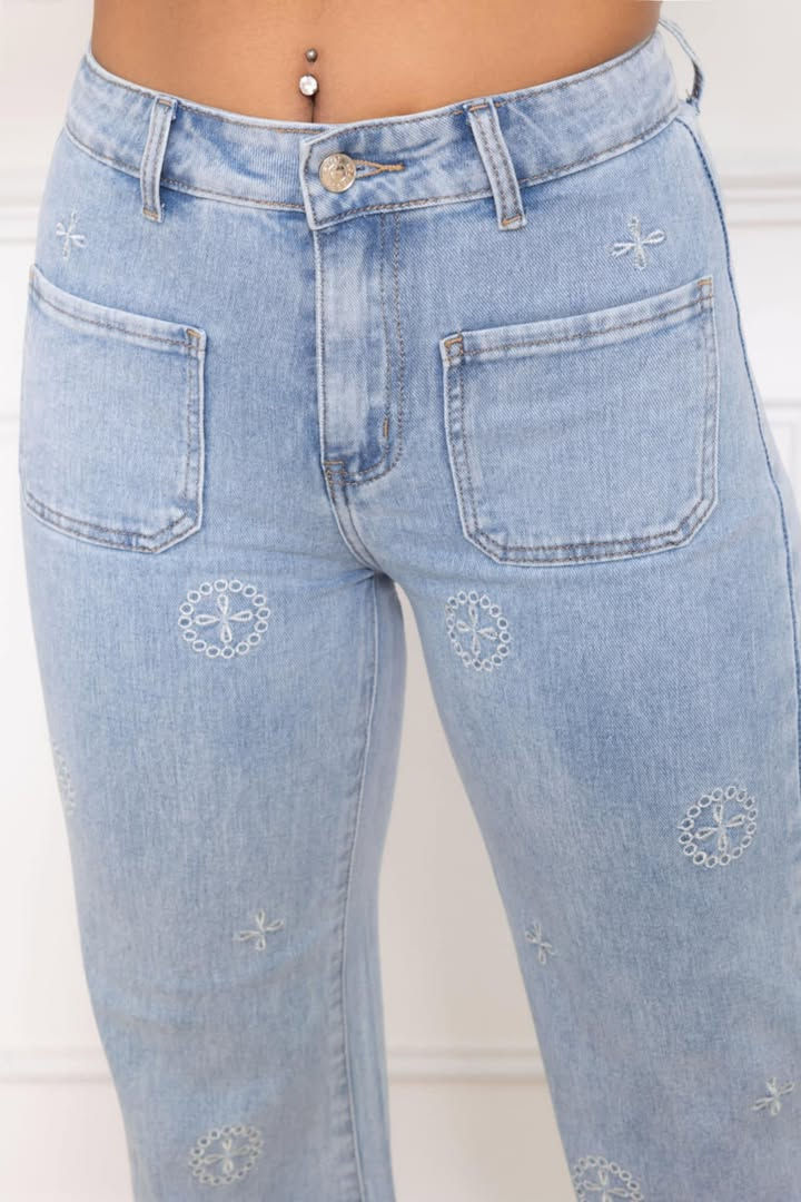 Thumbnail: Wide leg jeans folyrose