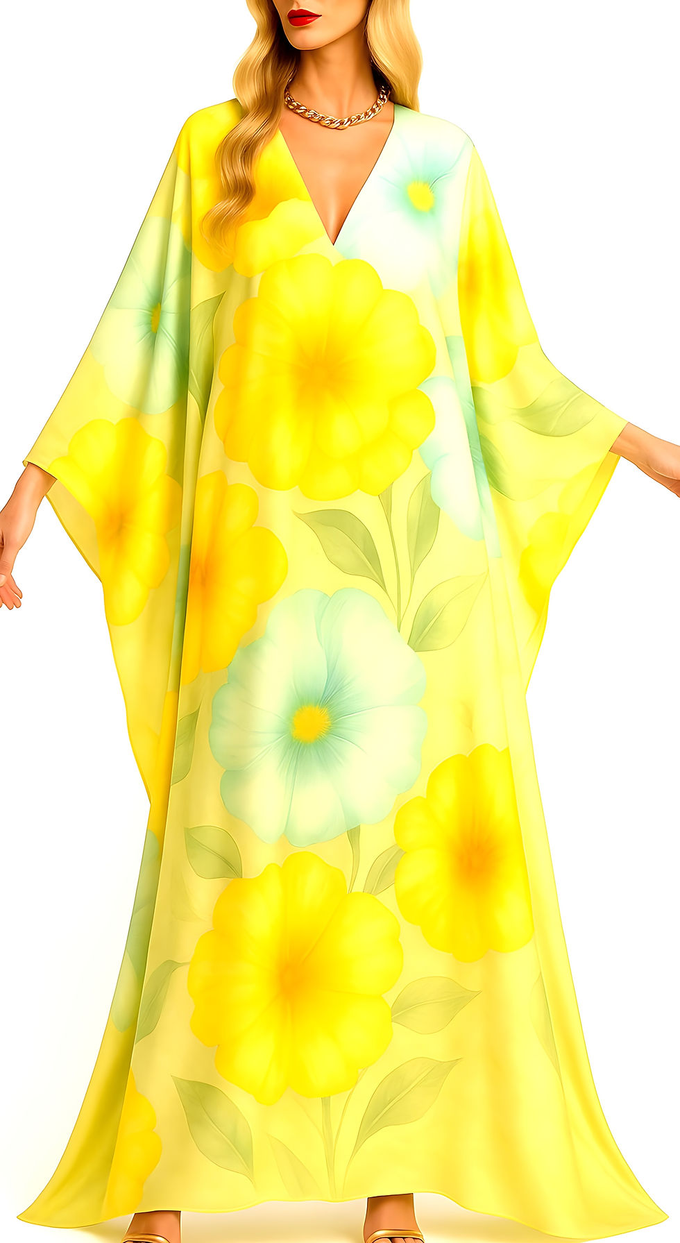 Signature Kaftan Victoria. Summer Sun