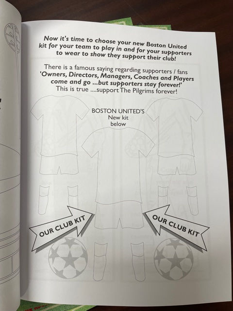 Thumbnail: BOSTON UNITED COMIC STRIP SKETCH BOOK