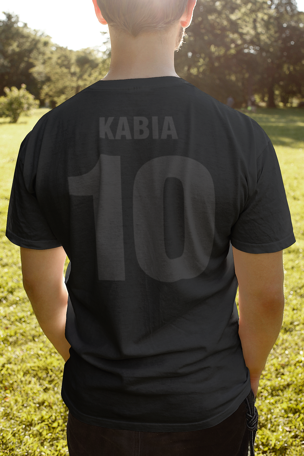Thumbnail: YORK STREET - KABIA T-SHIRT - BLACK ON BLACK