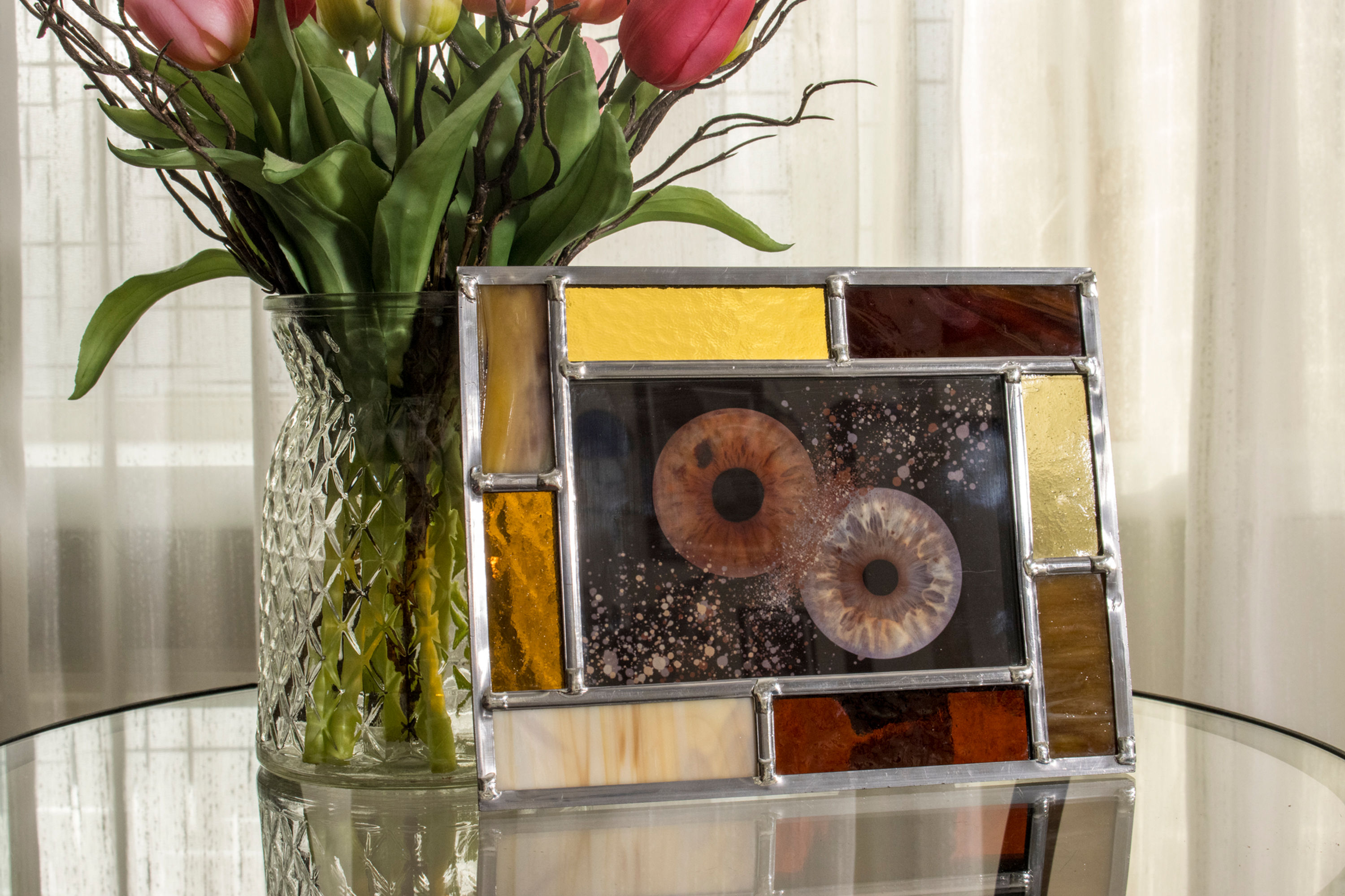 brown photo frame 10x15