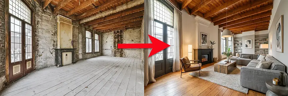 AI Visuals - Nieuw interieur ontwerpen met AI