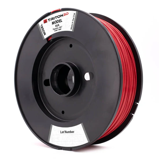 Rolo de Filamento ASA Triton - Vermelho