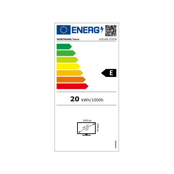 Miniature : TERRA LED 2727W V2 Noir GREENLINE PLUS | Ecrans d'ordinateur Terra Wortmann sur Ordi-o-top.com