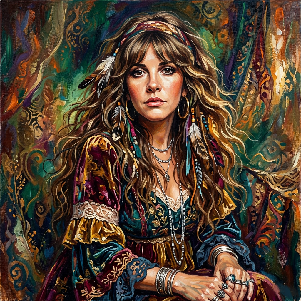 Stevie Nicks printable download portrait SNSQ7