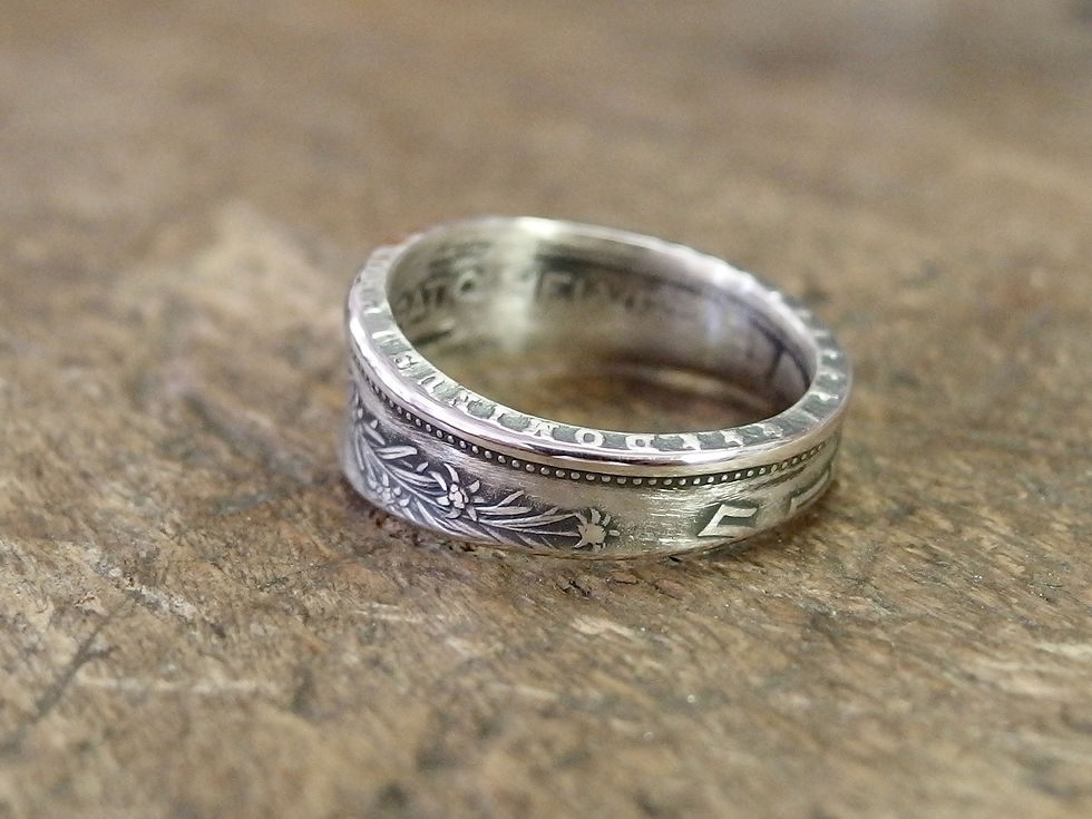 Miniature : N°25, Bague 5.- Suisse "Chevalière" Argent, avec choix de date