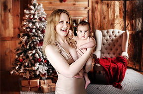 Christmas photo mini session Richmond VA