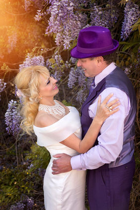 Artistic engagement and bridal portraits of couples. Fire Art Studios. Brevard, Florida