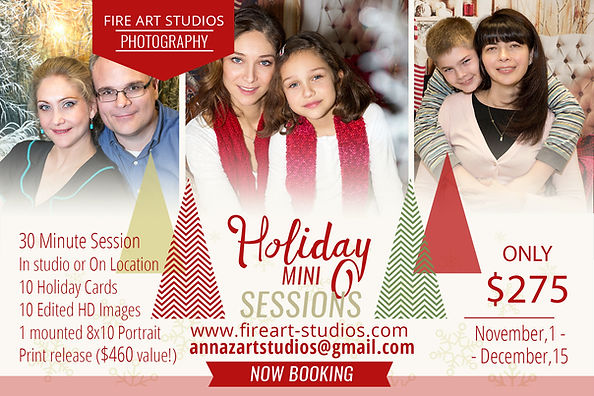 Christmas mini photo session