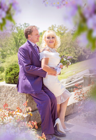 Magical Bridal Portrait with flower overlays. Melbourne, Florida.