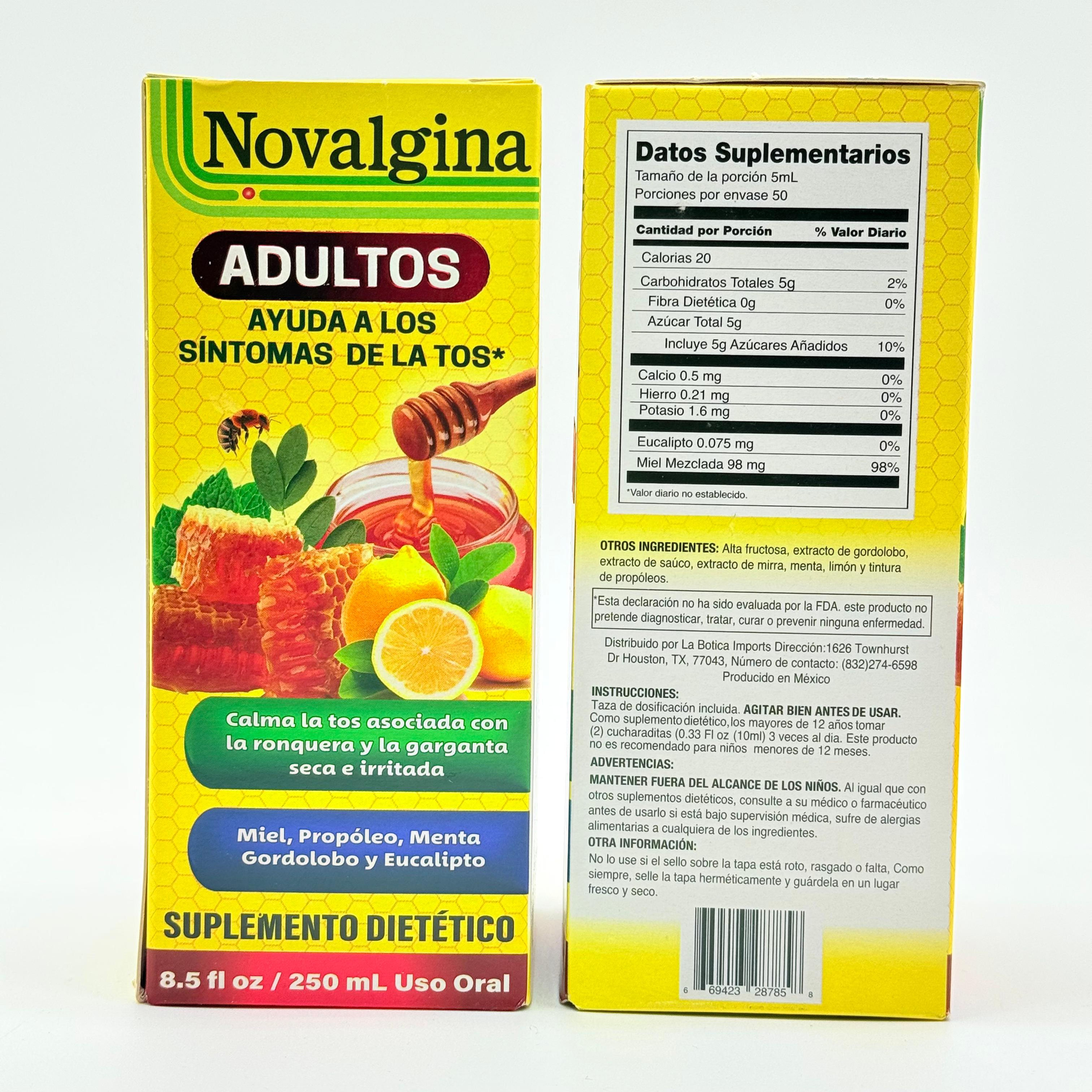Novalgina Adultos – 250 mL