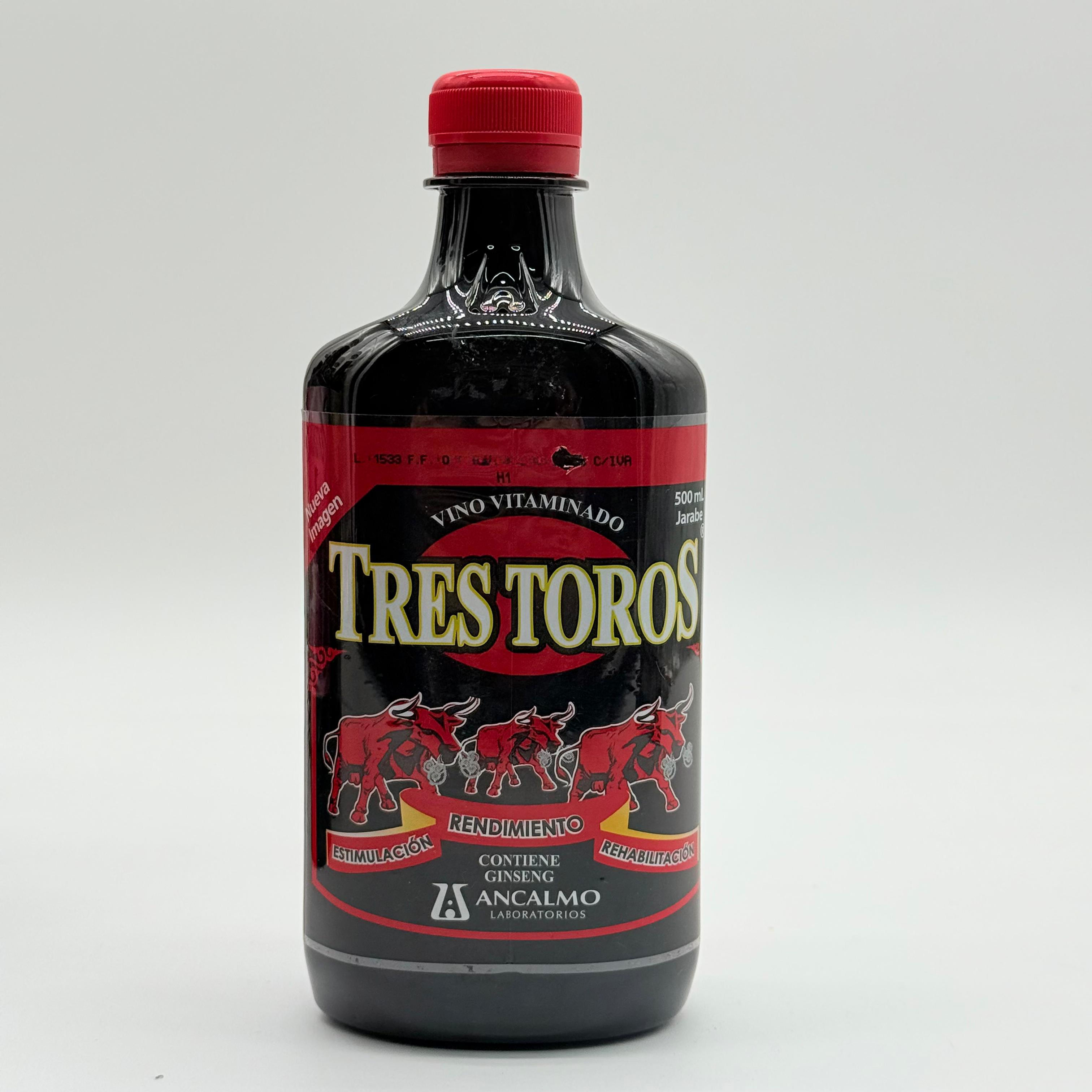 Tres Toros – Vino Vitaminado (500 ml)
